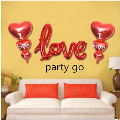 Love Letters Romantic Wall Decals