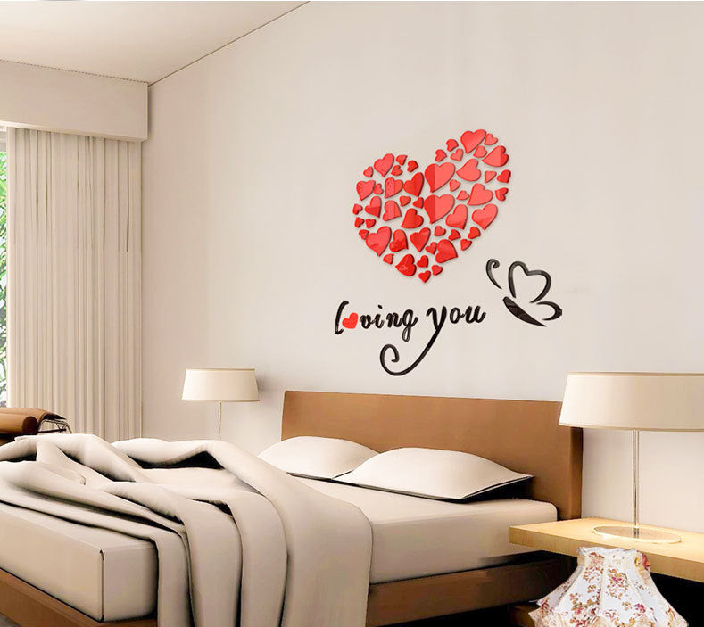 Lovely '' Hearts" Wall Sticker