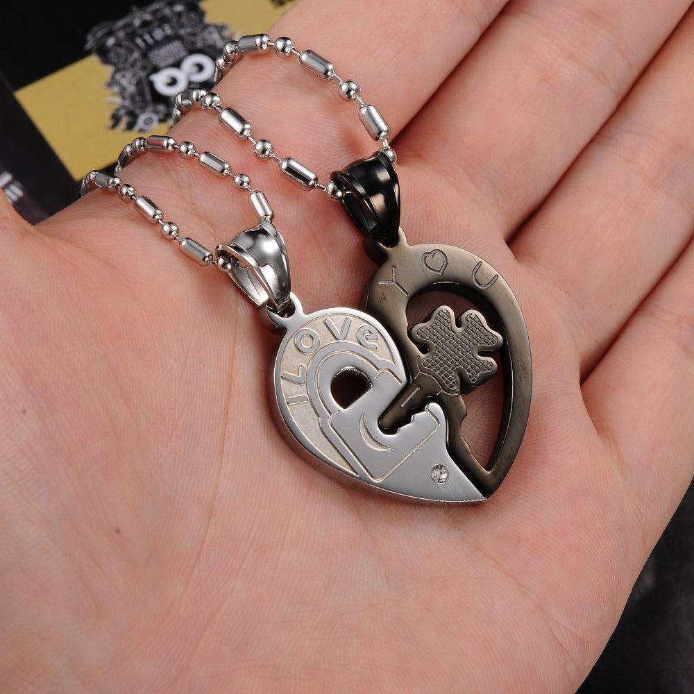 ''Fate Love'' Couple Necklace