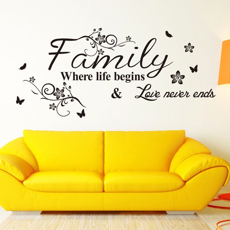 Lovely Family Wall Decals