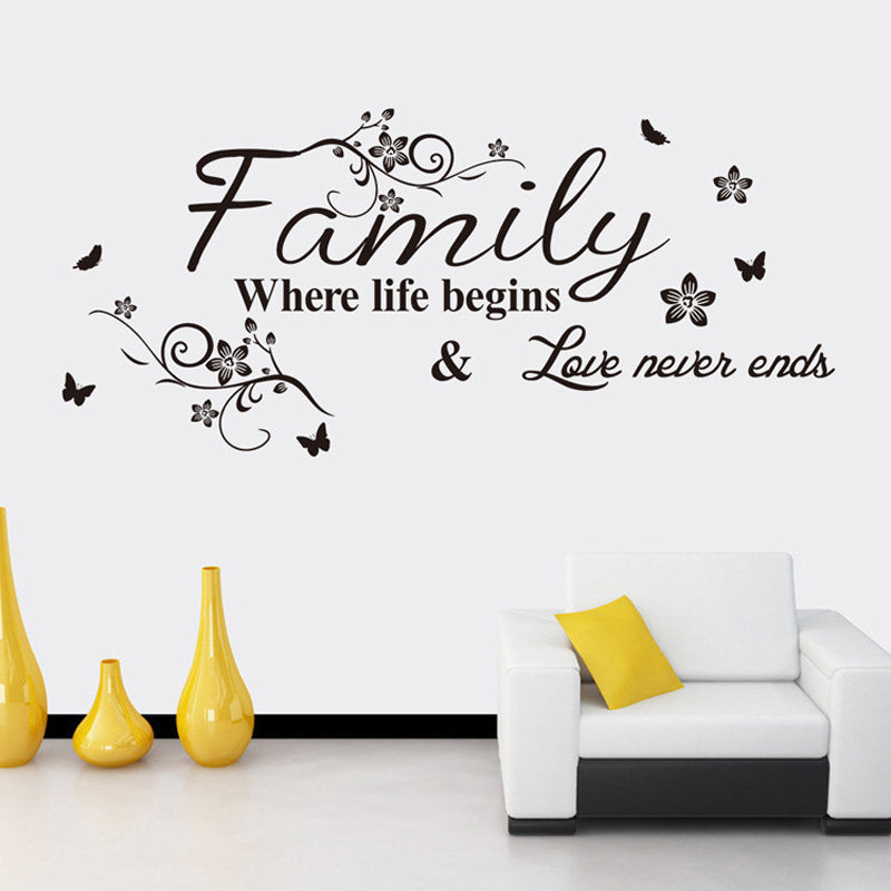 Lovely Family Wall Decals