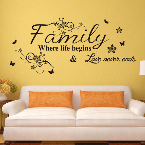 Lovely Family Wall Decals