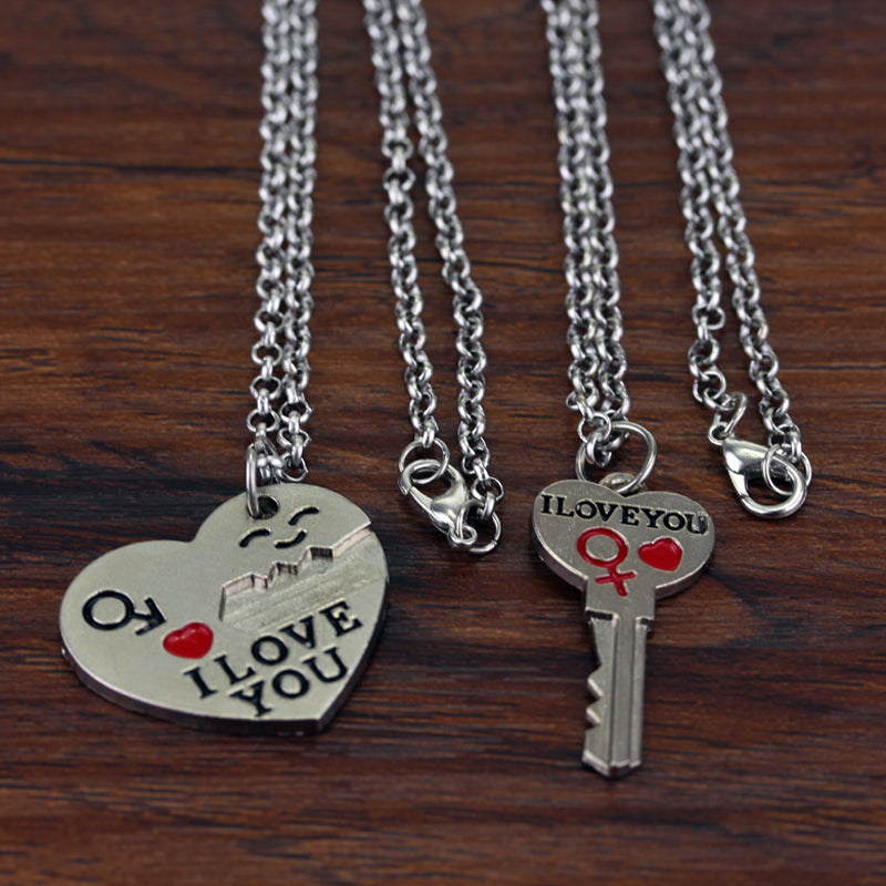 Lovers Key Necklace