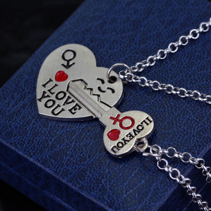 Lovers Key Necklace