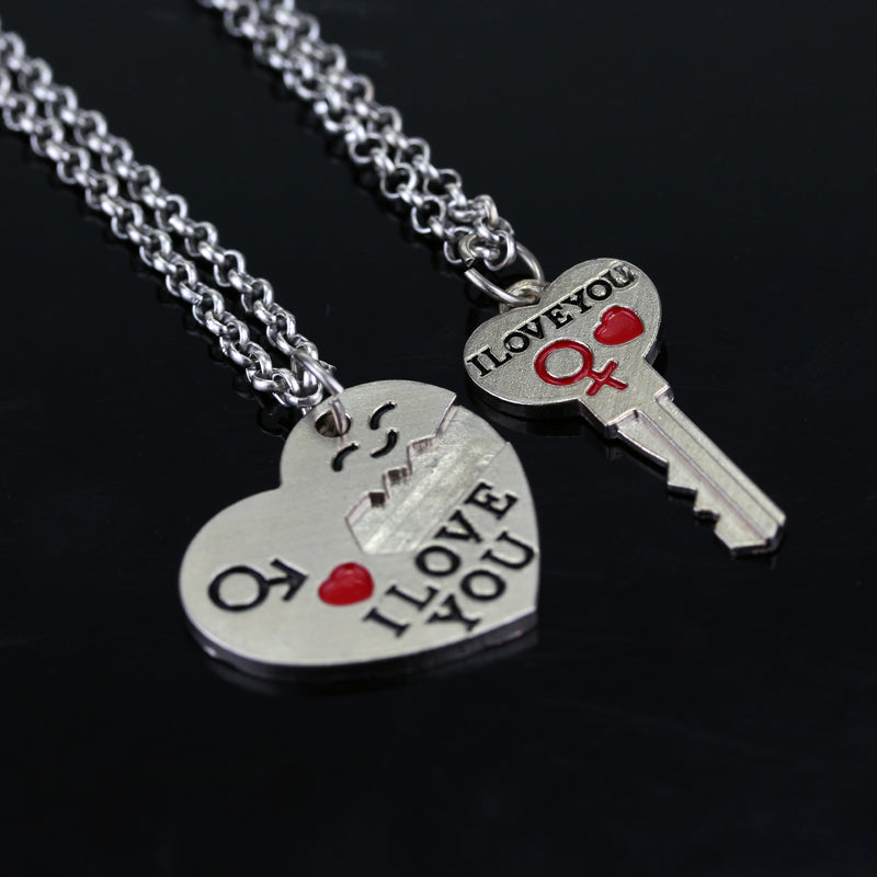Lovers Key Necklace