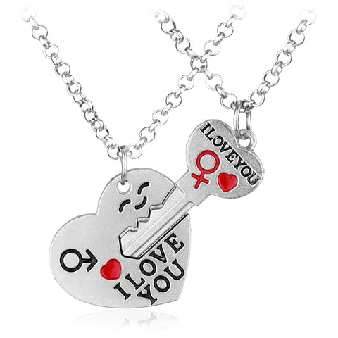 Lovers Key Necklace