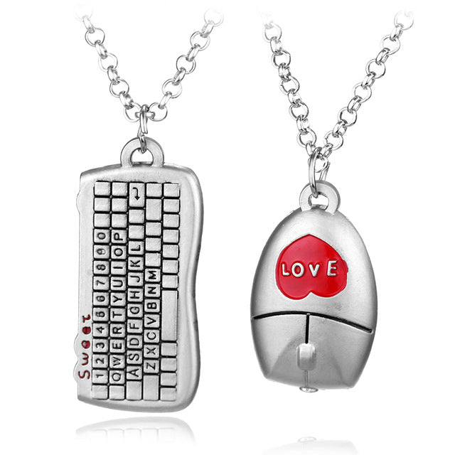 Lovers Key Necklace