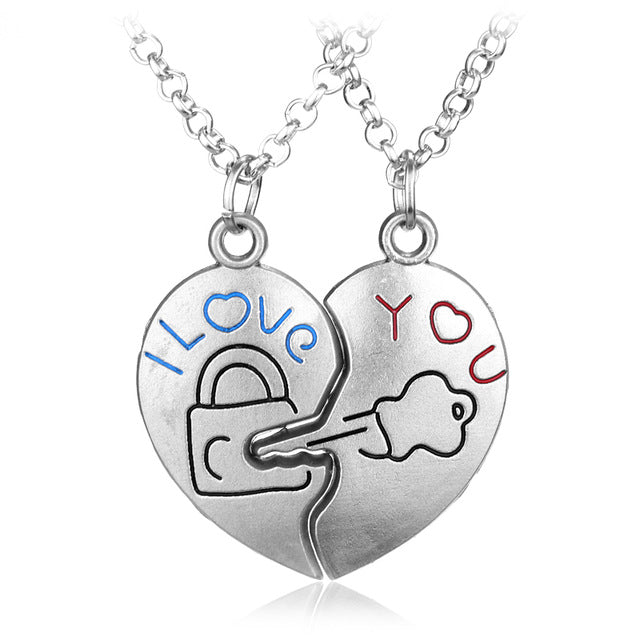Lovers Key Necklace