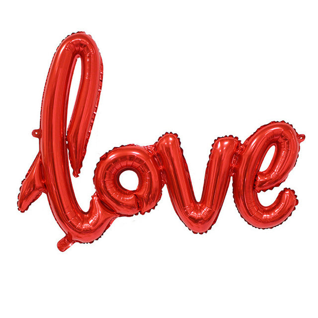 ''Love, Stars'' Party Balloons